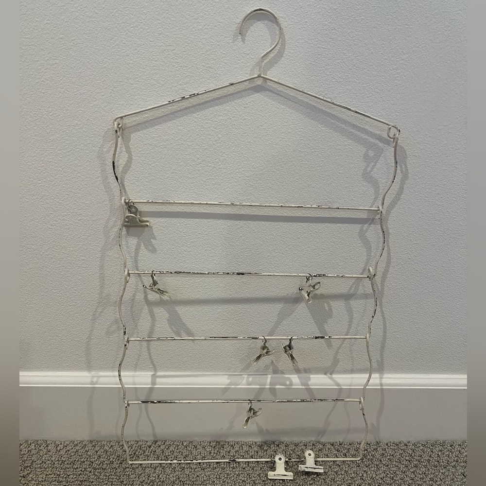 ⚡️Cute Iron “Vintage” Kids Hangers Hair Clip Bow Hanger